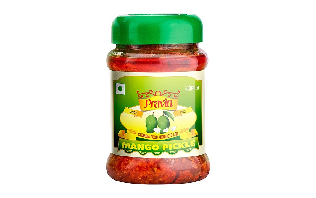Suhana Pravin Mango Pickle    Plastic Jar  500 grams